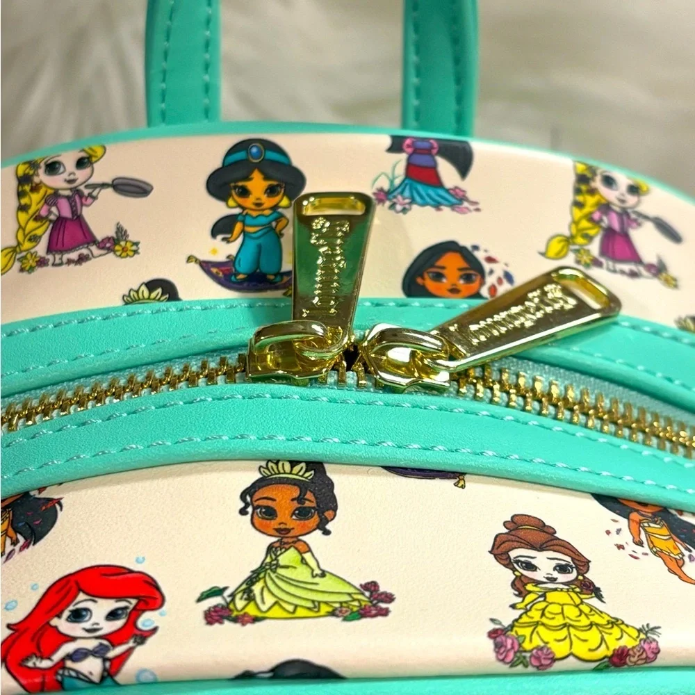 Loungefly Disney Princess Young AOP Backpack NEW